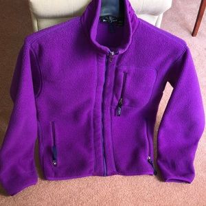 Like New Purple Patagonia Fleece Zip Up